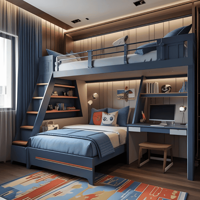 STENINDO Kids Bedroom Custom Furniture 1