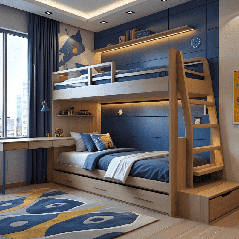 STENINDO Kids Bedroom Custom Furniture 2