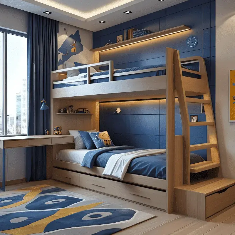STENINDO Kids Bedroom Custom Furniture 2